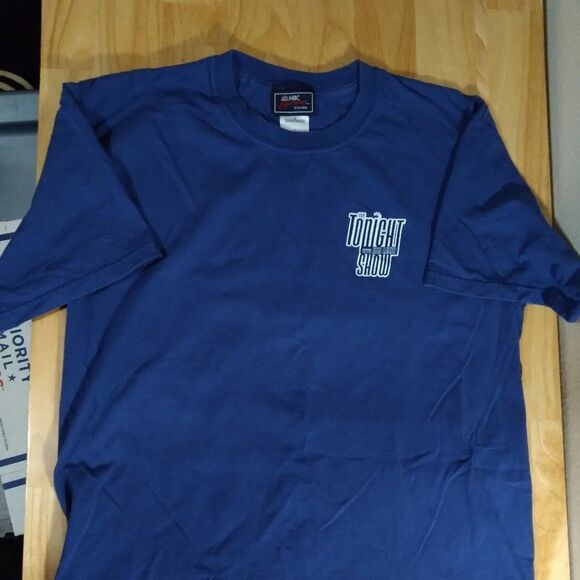 The Tonight Show With Jay Leno NBC Logo T-Shirt - Picture 1 of 9